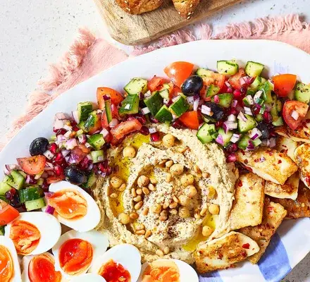 Hummus & Buffalloumi Brunch Board