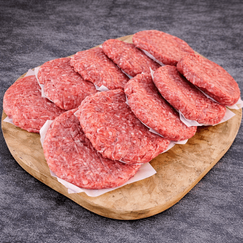 10x113g (4oz) Beef Steak Burgers