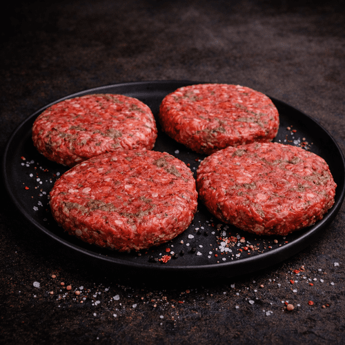 4x113g (4oz) Chieftain Burgers (Haggis in the Buff)