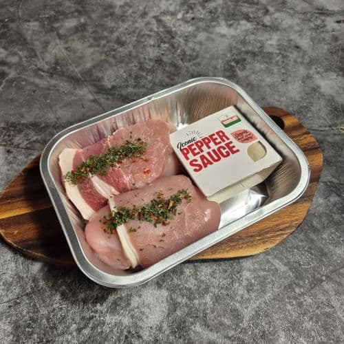 Balmoral Chicken Parcel 2 Pack with Peppercorn Sauce