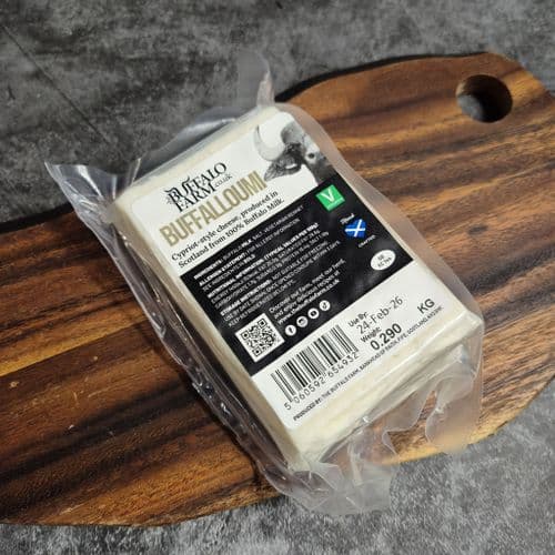Buffalloumi - Halloumi Style Grilling Cheese. 240g (min)