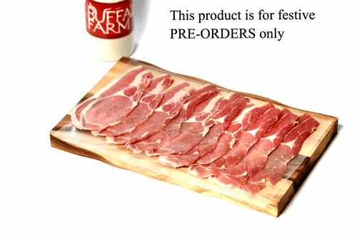Buffalo Farm Dry Cured Bacon 1kg