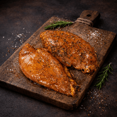 GARLIC BUTTER CHICKEN FILLETS (2 pack)