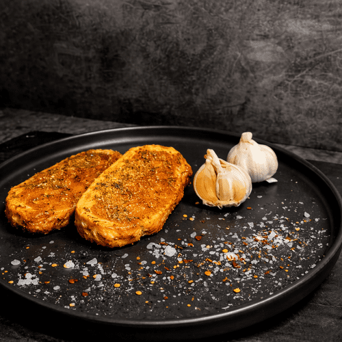 Garlic Butter Pork Loin Steaks 2 x 170g (6oz)