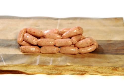 Herby Pork Chipolatas - made with no gluten containing ingredients