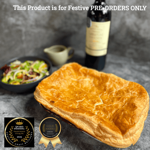 Large Steak Pie - Serves 4+