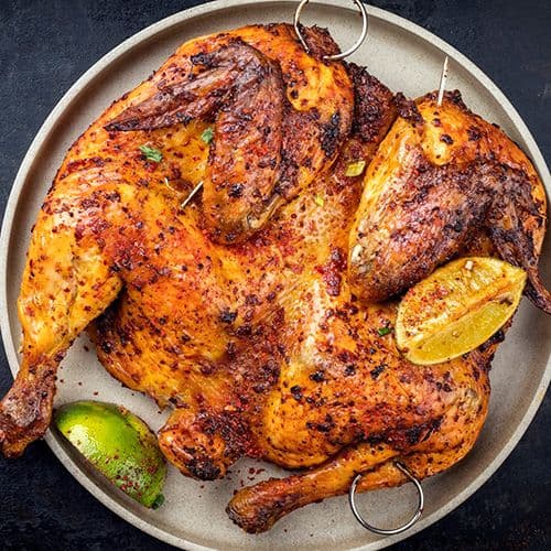 Marinaded Spatchcock Chicken