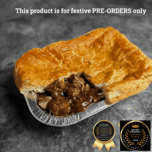 Medium Steak Pie - Serves 3+