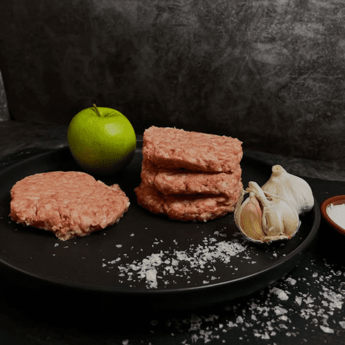 Pork and Apple Burger 4x113g (4oz)