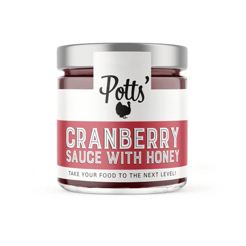 Potts' Cranberry Sauce with Honey