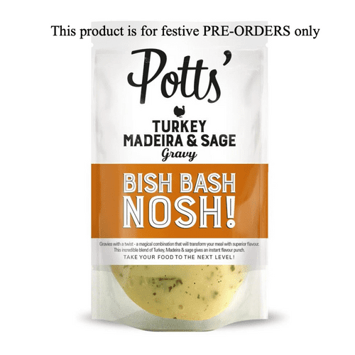 Potts' Turkey, Madeira & Sage Gravy