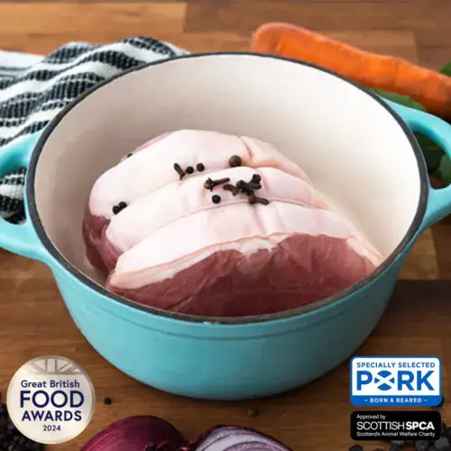 Puddledub Pork Unsmoked Gammon Joint -FRESH FROZEN