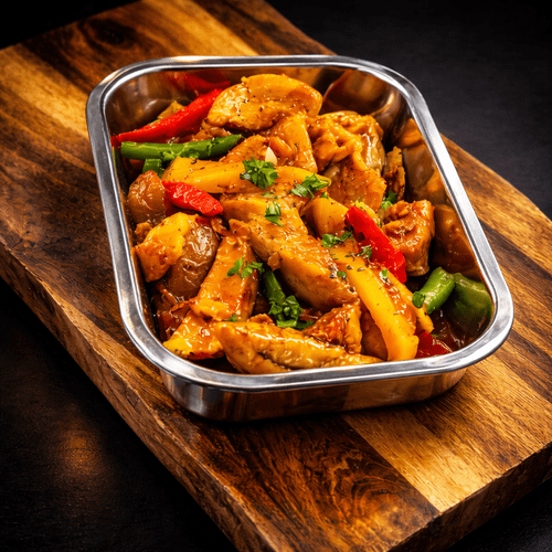 Salt & Pepper Chicken Stir Fry with mixed Veg