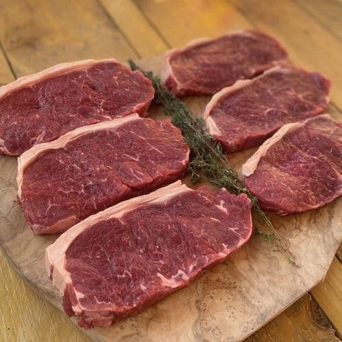 Scotch Beef Sirloin Steaks - 6x227g Pack (8oz)