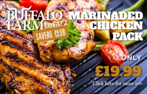 16 marinaded chicken for only £19.99