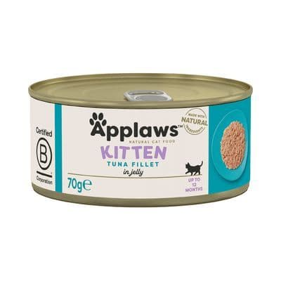 Applaws Cat Kitten Tuna tin - 70g × 24