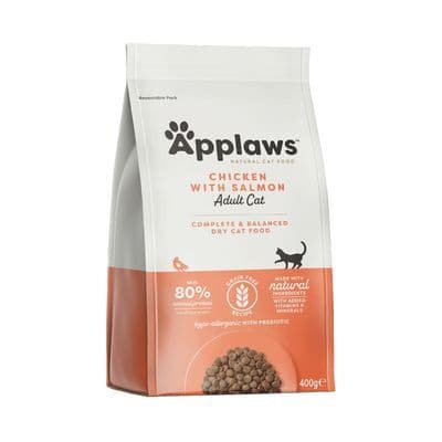 Applaws Grain Free Dry Adult Cat Food Chicken with Salmon - 400g