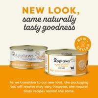 Applaws Natural Wet Adult Cat Food Chicken Breast with Cheese in Broth ( 70g × 24 )