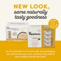 Applaws Natural Wet Adult Cat Food Chicken Selection in Broth ( 12 × 70g )