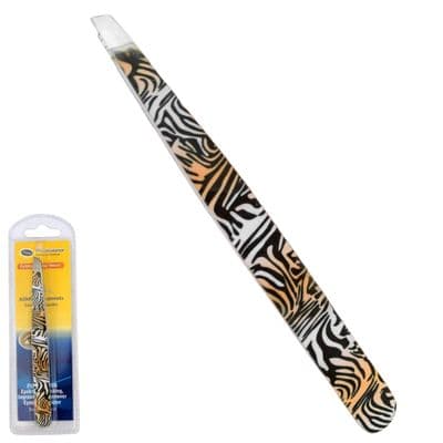 ASM® Tweezers for Facial Hair Women - Heavy Duty Stainless Steel Ingrown Hair (Leopads)