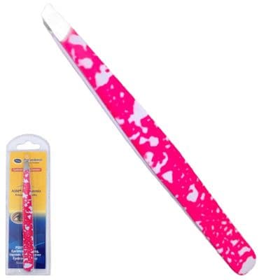 ASM® Tweezers for Facial Hair Women - Heavy Duty Stainless Steel Ingrown Hair  (Pink White Plain)