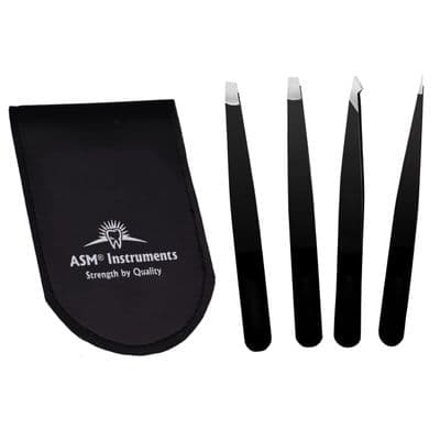 Eyebrow Tweezers Set For Professional Facial Hair Remover For Women - Precision Tweezer For Eyebrows