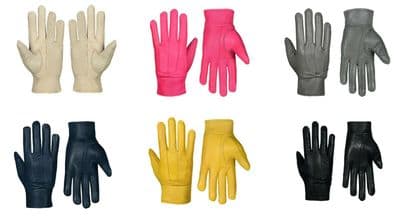 Ladies Leather Gloves Fleece Lined Winter Casual Driving Warm Outdoor Casual New