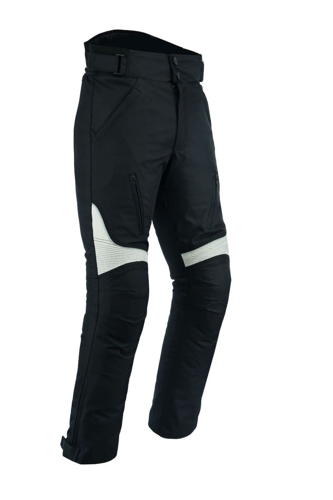 Mens Motorbike Motorcycle Textile Pants Trousers Armoured Waterproof