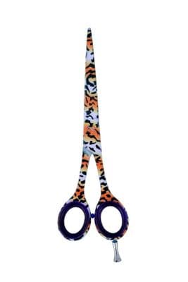 New Barber Tiger pattern Hairdressing Shear Hair Cutting Scissor Salon Sharp 5.5