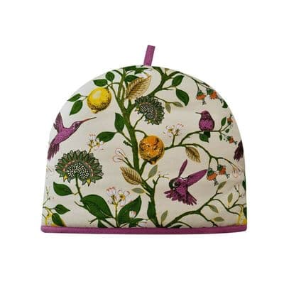 Tea Cosy Teapot Cover Warmer Small Medium Large Kitchen Gift Hummingbird Novelty
