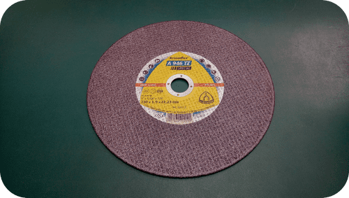 KLINGSPOR : A 946 TZ SPECIAL. Kronenflex 9" Cutting Disk. OE.