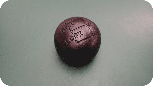 Land Rover : FTC3852. Knob - Transfer Box Change. OE.