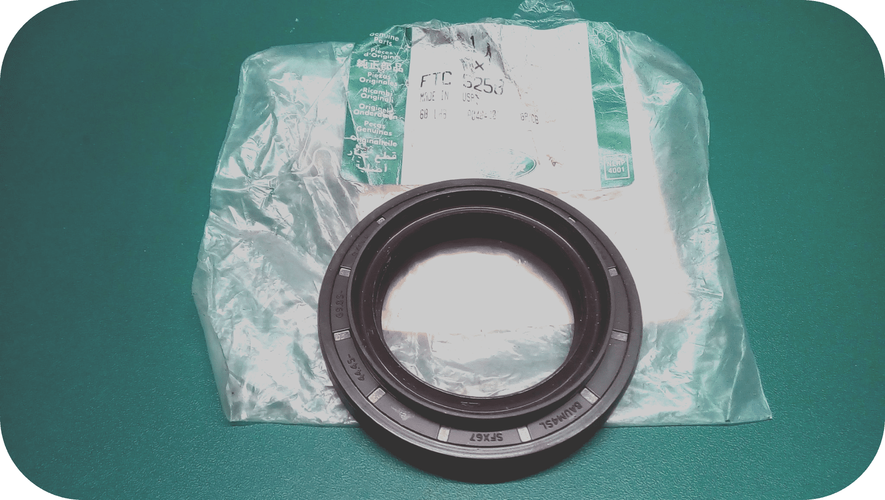 LAND ROVER DEFENDER DIFFERENTIAL DIFF PINION OIL SEAL DOUBLE LIP OEM LAND ROVER DEFENDER DIFFERENTIAL DIFF PINION OIL SEAL DOUBLE LIP OEM