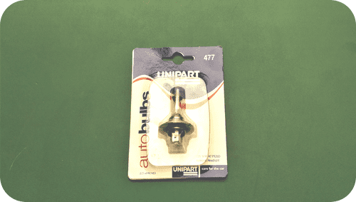 Unipart Bulb : GLB477BL. 12V/55W H7 PX26D. Halogen Headlight Bulb. OEM.