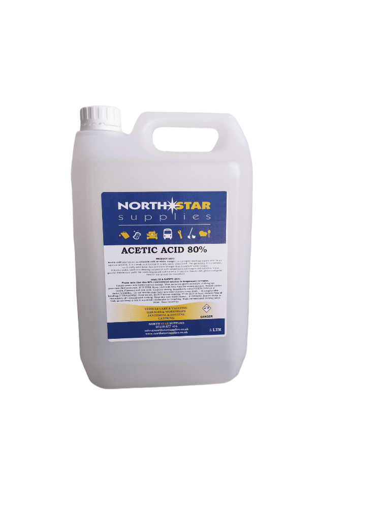 Acetic Acid 80 Ethanoic Acid White Vinegar North Star Supplies