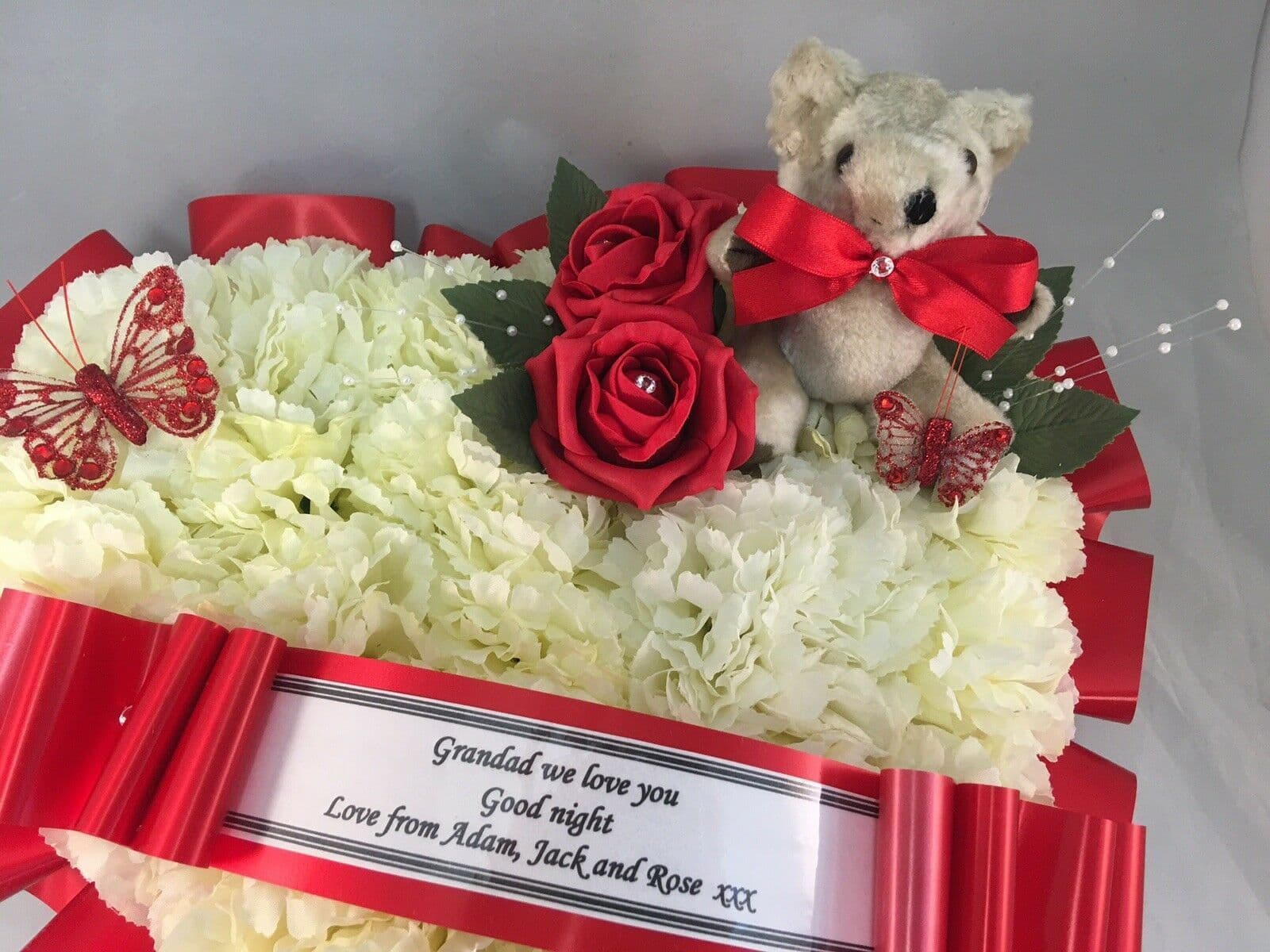 Funeral Flower Card Messages For Grandad | Best Flower Site