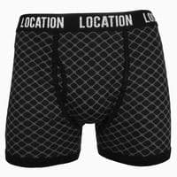 Mens 3 Pack Location Boxer Shorts Trunks Gift Underwear Cotton Boxers