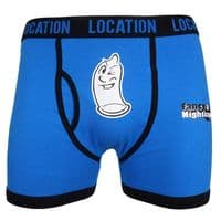 Naught print novelty  Cotton Boxers Mens 6 Pack