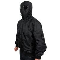 Mens Black Bomber Jacket - Hunter WR - Waterproof Coat