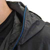 Mens Goggle Jacket - Lightweight Black/Blue KillJoy Jacket