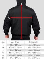 Mens Goggle Jacket - Lightweight Black/Blue KillJoy Jacket