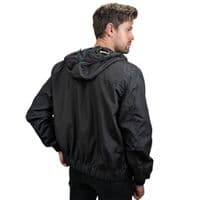 Mens Goggle Jacket - Lightweight Black/Blue KillJoy Jacket