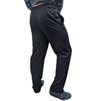 Men's Corban Black Y/D Pyjamas (Yarn Dyed)