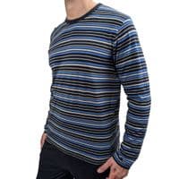 Men's Corban Black Y/D Pyjamas (Yarn Dyed)