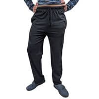 Men's Corban Black Y/D Pyjamas (Yarn Dyed)