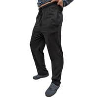 Men's Corban Black Y/D Pyjamas (Yarn Dyed)