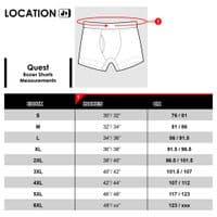 QUEST 6 Pack Boxer Shorts S-6XL