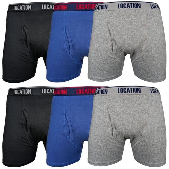 QUEST 6 Pack Boxer Shorts S-6XL