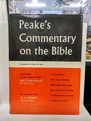 Peake's Commentary on the Bible by Matthew Black and H. H. Rowley