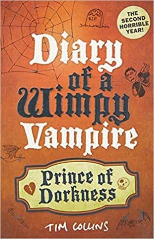 Prince of Dorkness: Diary of a Wimpy Vampire by Tim Collins - 9781843175247